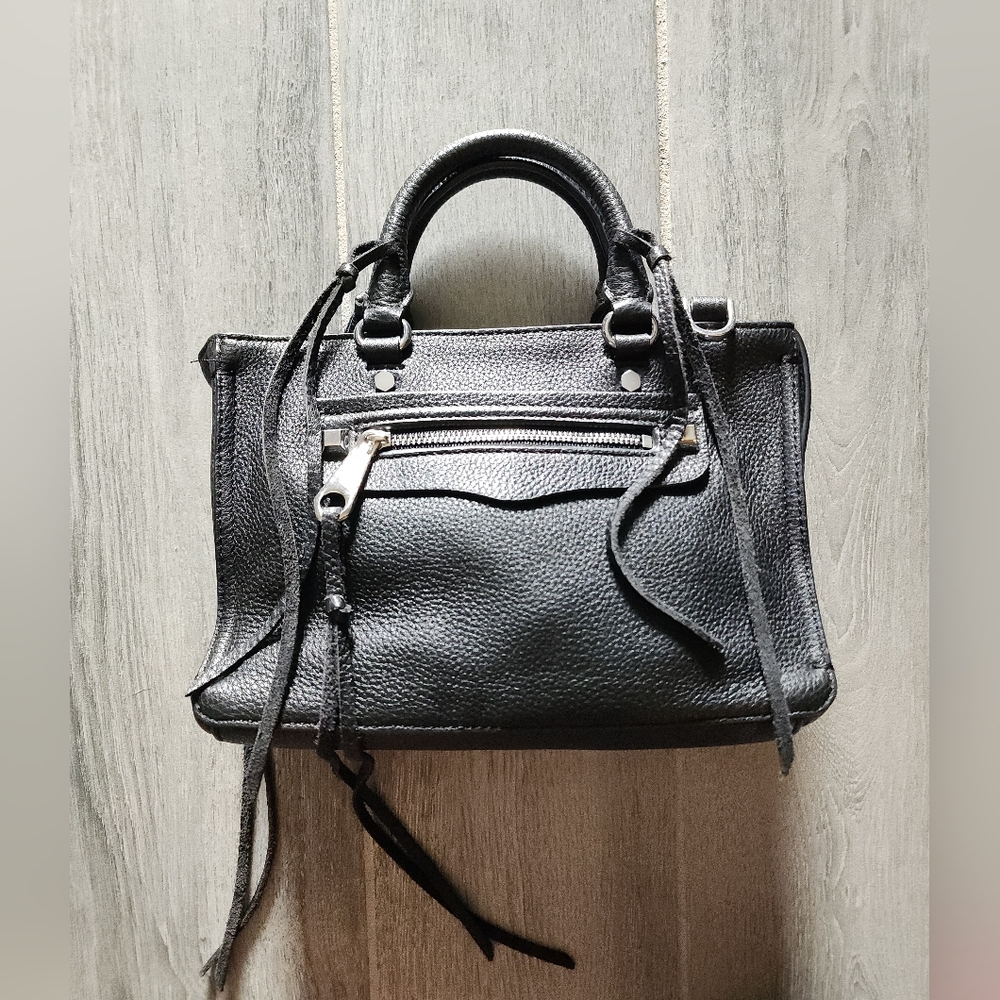Rebecca Minkoff Black Leather Crossbody Bag